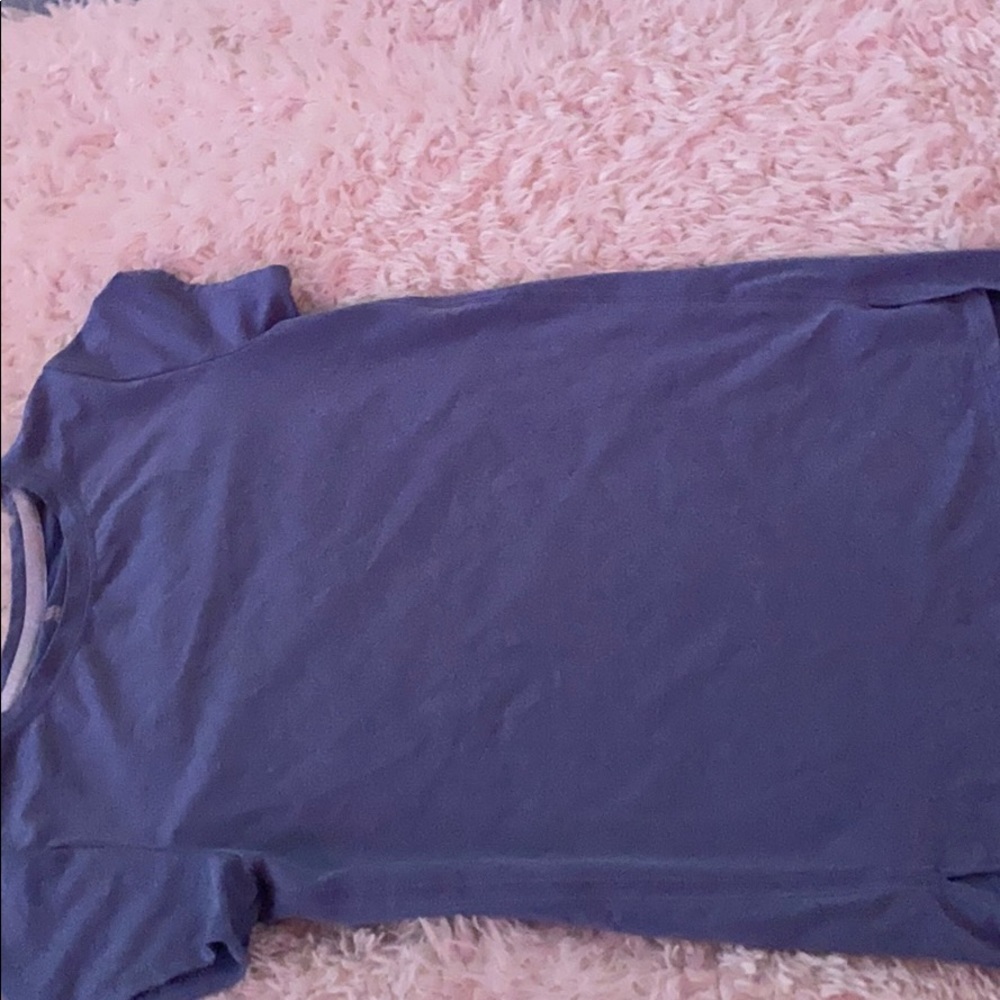 Blue Athletic shirt